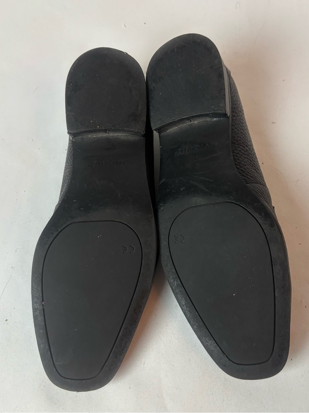 Vionic Sellah Women's Slip-on Arch Supportive Loafer Black Pebbled Leather Sz 10 - Picture 9 of 10